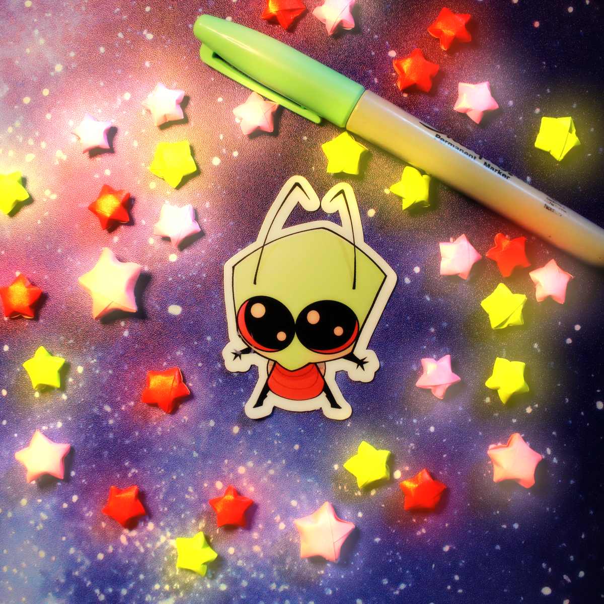 Invader Zim Big Eyes Meme