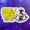L3-37 She/Her Sticker