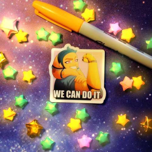 "We Can Do It" Twi'lek Sticker